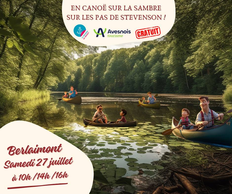 Sortie en canoë à Berlaimont