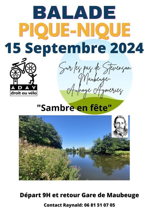 Balade vélo à Maubeuge
